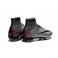 Nike Mercurial Superfly FG Soccer Cleats Cheap Shoes CR500 Silvery Black Red