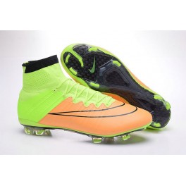 2016 Nike Men's Mercurial Superfly FG Football Cleats Leather Canvas Black Volt
