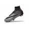Nike Mercurial Superfly FG Soccer Cleats Cheap Shoes CR500 Silvery Black Red