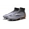 Nike New Mercurial Superfly FG Men's Firm-Ground Soccer Boots CR500 Silvery Black Gold