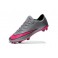 New Nike Mercurial Vapor X FG Soccer Shoes Wolf Grey Hyper Pink Black