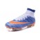 2016 Nike Men's Mercurial Superfly FG Football Cleats Blue Orange White