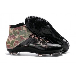 Nike Mercurial Superfly FG Soccer Cleats Cheap Shoes Camouflage Black