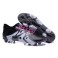 Men's Football Boots - X15+ Primeknit FG-AG  Core Black White Blue Pink