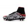 Men's Nike HyperVenom Phantom 2 FG Soccer Shoes ACC Black Bright Crimson White