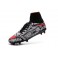 Men's Nike HyperVenom Phantom 2 FG Soccer Shoes ACC Black Bright Crimson White
