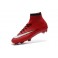 2016 Nike Men's Mercurial Superfly FG Football Cleats Red Black White