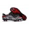 New Soccer Boots Nike hypervenom Phinish FG - Black Bright Crimson White