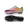 Low Price Nike Mercurial Vapor 10 FG Footabll Cleats White Black Total Orange Volt