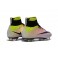 Nike New Mercurial Superfly FG Men's Firm-Ground Soccer Boots White Black Volt Total Orange