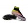 Nike New Mercurial Superfly FG Men's Firm-Ground Soccer Boots White Black Volt Total Orange