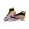 Nike New Mercurial Superfly FG Men's Firm-Ground Soccer Boots White Black Volt Total Orange