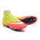 Nike New Mercurial Superfly FG Men's Firm-Ground Soccer Boots Yellow Orange White Black
