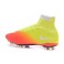 Nike New Mercurial Superfly FG Men's Firm-Ground Soccer Boots Yellow Orange White Black