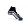 Nike New Mercurial Superfly Heritage FG Men's Firm-Ground Soccer Boots Black Silvery Blue Yellow
