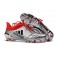 NEW! Adidas X 16+ Purechaos FG/AG - Soccer Cleats Silver Metallic Core Black Solar Red