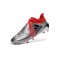 NEW! Adidas X 16+ Purechaos FG/AG - Soccer Cleats Silver Metallic Core Black Solar Red