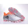 2016 Football Shoes - Adidas X 16.1 AG/FG For Men Silver Metallic Core Black Solar Red