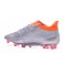 2016 Football Shoes - Adidas X 16.1 AG/FG For Men Silver Metallic Core Black Solar Red