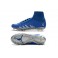 Men's Nike HyperVenom Phantom 2 FG Soccer Shoes ACC Neymar x Jordan Blue Silver