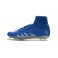Men's Nike HyperVenom Phantom 2 FG Soccer Shoes ACC Neymar x Jordan Blue Silver