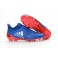 NEW! Adidas X 16+ Purechaos FG/AG - Soccer Cleats Blue Orange Silver