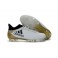 2016 Football Shoes - Adidas X 16.1 AG/FG For Men White Core Black Gold Metallic