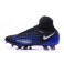 Men's Nike Magista Obra II FG Soccer Shoes - New Black Blue White