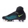 New Cleats For Men Nike Magista Obra II FG Black Blue Green
