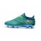 New Cleats For Men - adidas Messi 16+ Pureagility FG/AG - Green Blue Silvery