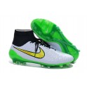 Nike Magista Obra FG Men's Firm-Ground Soccer Shoes Black White Green Yellow
