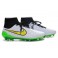 Nike Magista Obra FG Men's Firm-Ground Soccer Shoes Black White Green Yellow