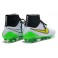 Nike Magista Obra FG Men's Firm-Ground Soccer Shoes Black White Green Yellow