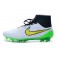 Nike Magista Obra FG Men's Firm-Ground Soccer Shoes Black White Green Yellow