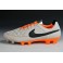 2015 Men's Soccer Boots Nike Tiempo Legend V FG Sable Black Orange