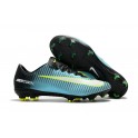 Men Nike Mercurial Vapor XI FG Soccer Cleats 2017 Blue Black Green White
