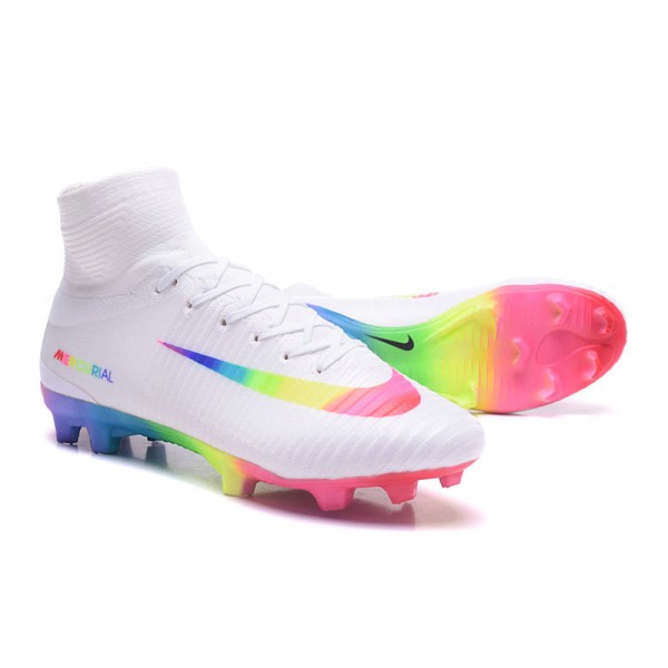 rainbow football boots nike