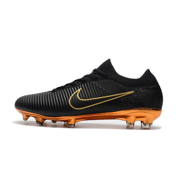 mercurial vapor flyknit ultra black and gold