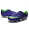 Nike Men's Mercurial Vapor X FG Soccer Cleats Purple  Green