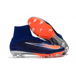 New Nike Mercurial Superfly 5 FG - Nike Shoes For Men Deep Royal Blue Chrome Total Crimson New Nike Mercurial Superfly 5 FG - Nike Shoes For Men Deep Royal Blue Chrome Total Crimson