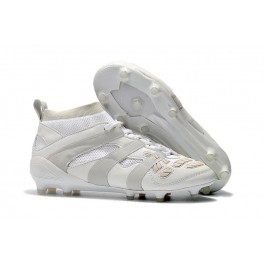 2017 Adidas Beckham Predator Accelerator FG Soccer Cleats All White
