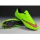 Nike Men's Mercurial Vapor X FG Soccer Cleats Green Red