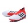 New Soccer Shoes For Men - Adidas Predator 18+ FG White Black Red