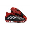 2018 Adidas Soccer Cleats - Adidas Predator 18+ FG Black Red White