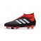 2018 Adidas Soccer Cleats - Adidas Predator 18+ FG Black Red White