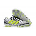 New Soccer Shoes Adidas Nemeziz Messi 17.1 FG White Yellow Black
