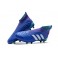 2018 Adidas Soccer Cleats - Adidas Predator 18+ FG White Blue