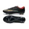 2015 Nike Mercurial Vapor 10 FG Football Boots Black Gloden Red