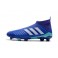 2018 Adidas Soccer Cleats - Adidas Predator 18+ FG White Blue