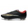 2015 Nike Mercurial Vapor 10 FG Football Boots Black Gloden Red